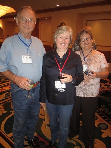 JOHN RAY, JR., HIS WIFE ELIZABETH, AND MARTY DEAN CAMPBELL (SHES SMILING LIKE SHE JUST WON THE LOTTERY)