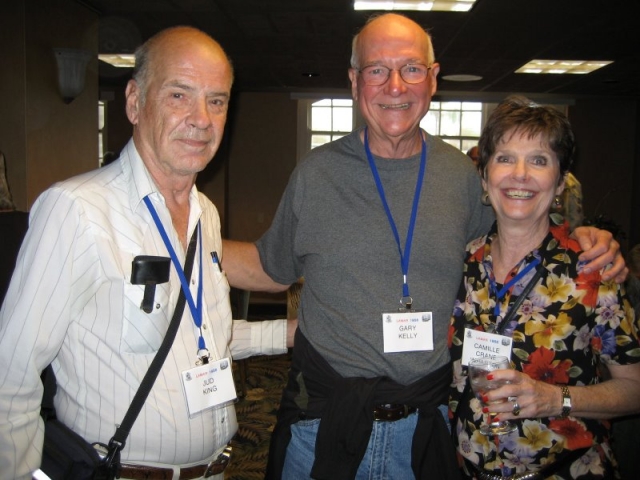 the three musketeers--jud king, gary kelly and camille crane wharton