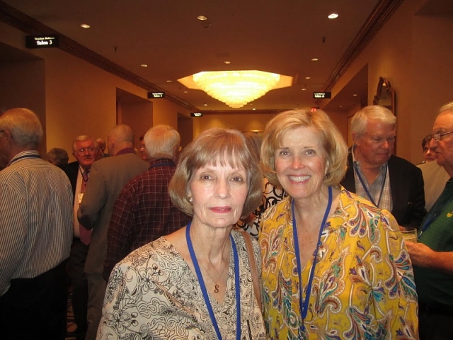 LOOKING GOOD! SHIRLEY KOHLER BAIRD AND CAMERA BUFF NANCY HUNT HUDGINS